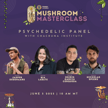 Chacruna Institute - Mushroom Membership - Speaker Feature - Square op2