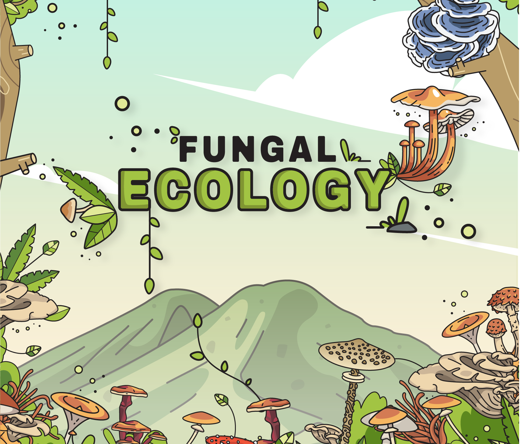Fungal Ecology Poster Square Fungal Ecology Poster Square
